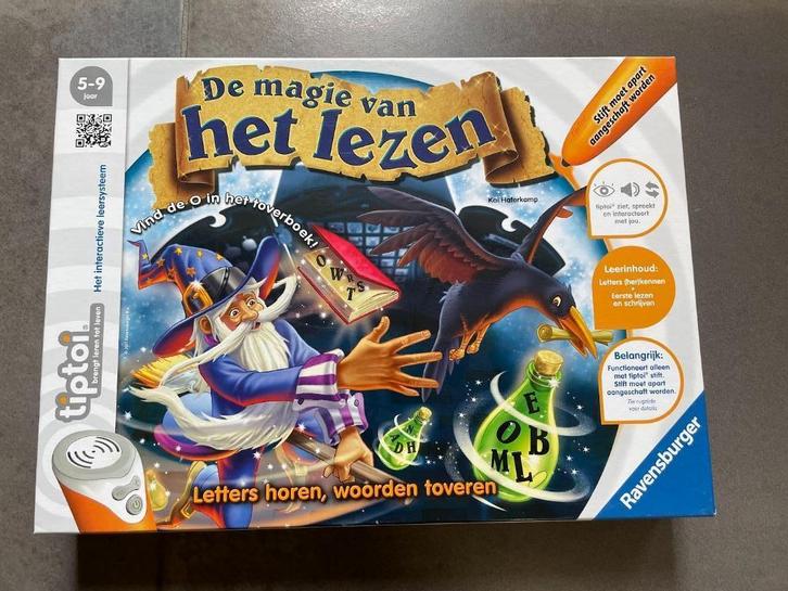 tiptoi spel De Magie van het Lezen - Ravensburger, Kinderen en Baby's, Speelgoed | Educatief en Creatief, Gebruikt, Ophalen of Verzenden