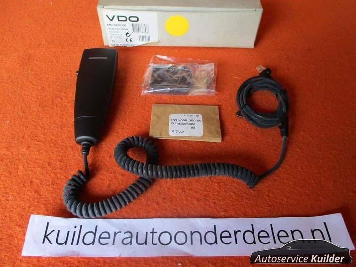 VDO MG5100 Telefoonhoorn voor de mg5000 Nieuw in de doos, Auto diversen, Autoradio's, Nieuw, Ophalen of Verzenden