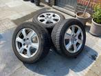 Audi velgen A6 met banden Meteor, Ophalen, Gebruikt, 16 inch, Banden en Velgen