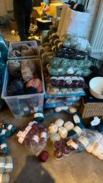 Groot lot hobbii rollen van verschillende kwaliteiten, Enlèvement, Neuf, Tricot ou Crochet, Autres types