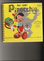 Pinocchio - Walt Disney - Petit Menestrel Discbook, Cd's en Dvd's, Vinyl Singles, Single, Ophalen of Verzenden, Zo goed als nieuw