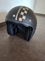 Motorhelm zwart/goud, XS, HJC, Tweedehands, Overige typen