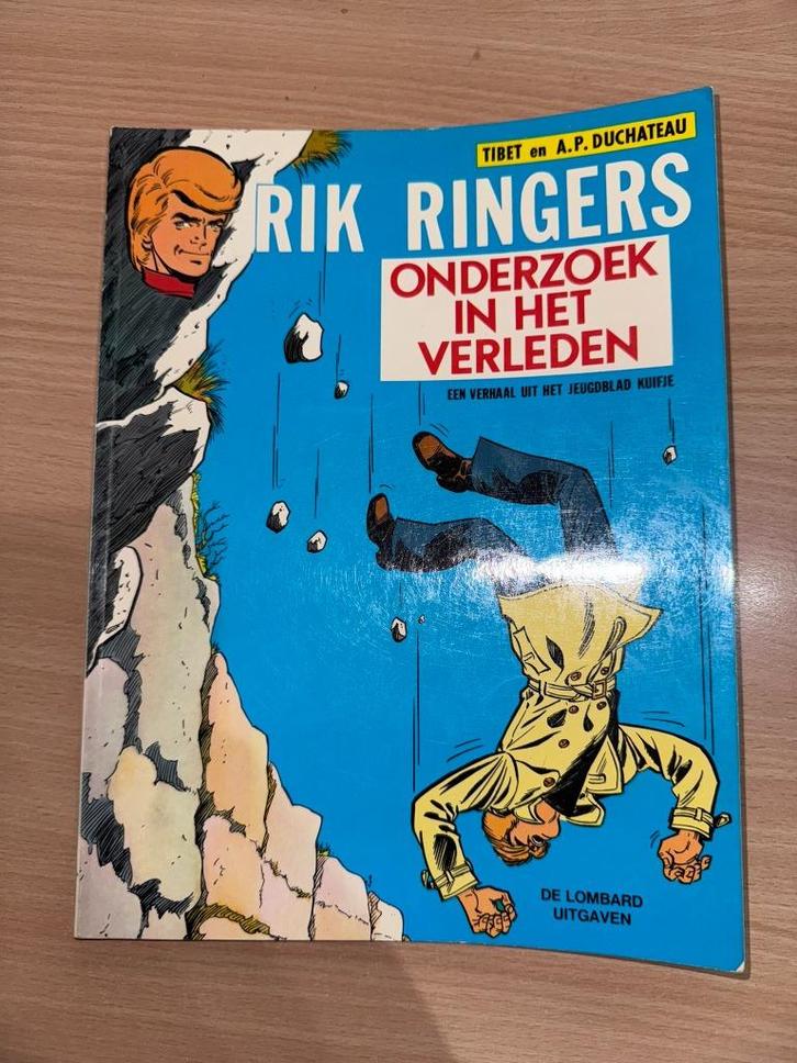 onderzoek in het verleden-1974-Rik Ringers, Boeken, Stripverhalen, Gelezen, Eén stripboek, Ophalen of Verzenden