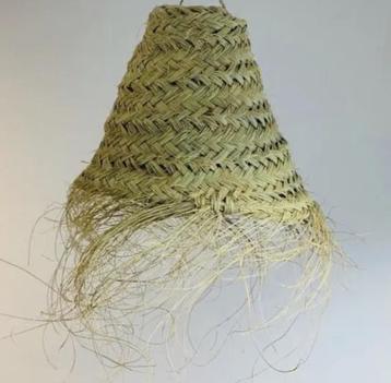 Lampenkap in zeegras, Neuf, Boho, Ovale, 25 à 50 cm