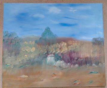 Olieverfschilderij landschapsschilderkunst  beschikbaar voor biedingen