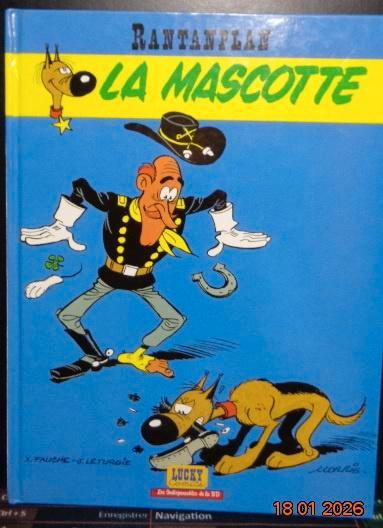 Rantanplan, tome 1 : La Mascotte, Livres, BD, Neuf, Une BD, Enlèvement