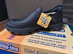 Geklede Skechers slip ins, Ophalen, Zwart, Skechers