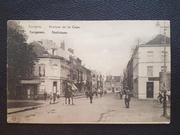 Postkaart Tongeren Statielaen Tongres Avenue de la Gare beschikbaar voor biedingen