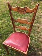 Gratis, 6 oude stoelen, Antiek en Kunst, Ophalen