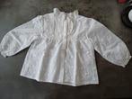 Witte blouse Zara maat 80, Kinderen en Baby's, Babykleding | Maat 80, Meisje, Overhemdje of Bloesje, Ophalen of Verzenden, Zara baby