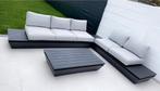 Loungeset Jati & Kebon, Ophalen, 5 zitplaatsen, Bank, Aluminium