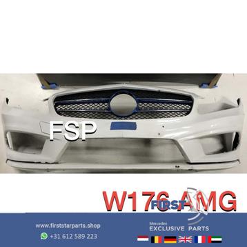 W176 A Klasse AMG Voorbumper Mercedes WIT ORIGINEEL 2012-201 beschikbaar voor biedingen