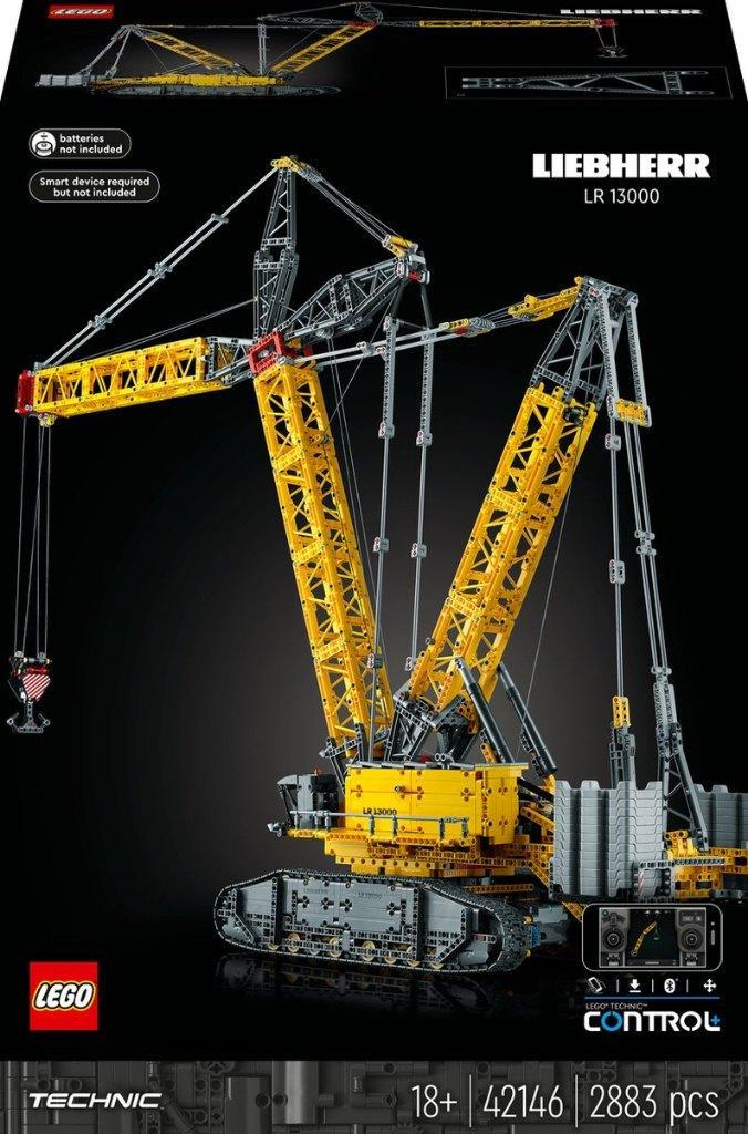 LEGO 42146 Liebherr Rupsbandkraan LR 13000, Kinderen en Baby's, Speelgoed | Duplo en Lego, Nieuw, Lego, Complete set, Ophalen of Verzenden