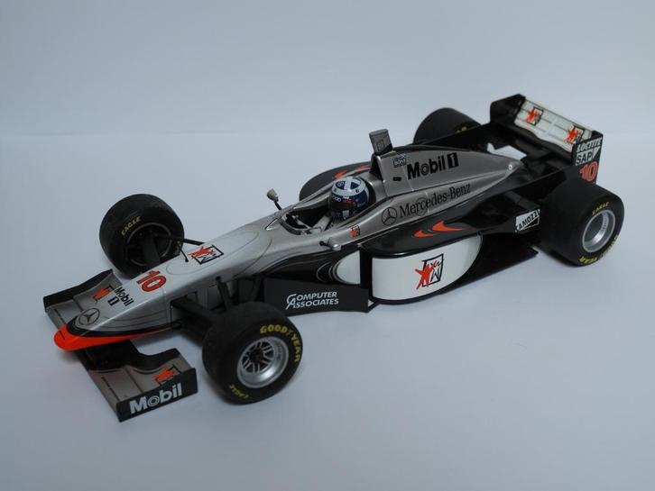 1/18è McLaren MP4/12 D. Coulthard, Hobby & Loisirs créatifs, Voitures miniatures | 1:18, Utilisé, Voiture, MiniChamps, Enlèvement ou Envoi