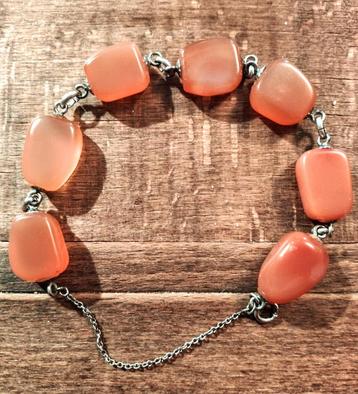 Armband met Carneool edelstenen beschikbaar voor biedingen