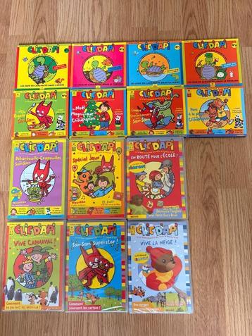 Lot de 14 CD-Rom PC/MAC kids 3 à 7 ans beschikbaar voor biedingen