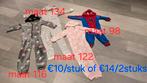 Onesie carnaval of pyjama spiderman, unicorn, black cat..., Ophalen