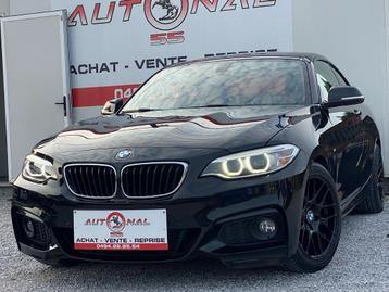 BMW 220 iAs PACK M SPORT*EURO 6**AUTOBOX*XENON*GPS*LEER