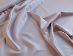 Promo! 6035) 145x100cm royal micro satijn mat babyroze, 120 cm of meer, Nieuw, Ophalen of Verzenden, Roze