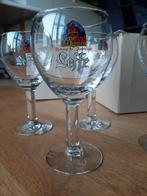 Leffe glazen, Ophalen