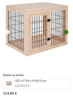 Cage d’intérieur pour chien, Enlèvement, 75 à 110 cm, 65 à 100 cm, Niche à chien