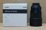 Sigma ART 135mm F1.8 DG HSM (Nikon F-mount), Audio, Tv en Foto, Foto | Lenzen en Objectieven, Ophalen, Zo goed als nieuw, Telelens