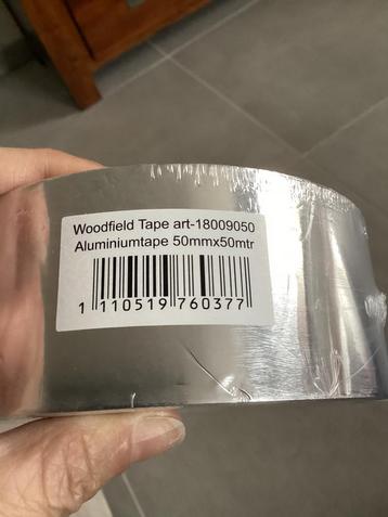 Woodfield tape aluminiumtape nieuw in verpakking beschikbaar voor biedingen