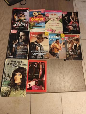 13 Boeken – Romantiek, Spanning & Avontuur  beschikbaar voor biedingen
