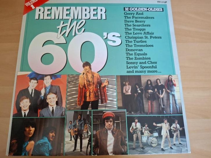 8 x Remember the 60's - 8 2LP's, Cd's en Dvd's, Vinyl | Verzamelalbums, Zo goed als nieuw, Pop, 12 inch, Verzenden