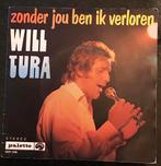 Will Tura vynil singles 24 stuks, Ophalen, Gebruikt, Nederlandstalig, Single