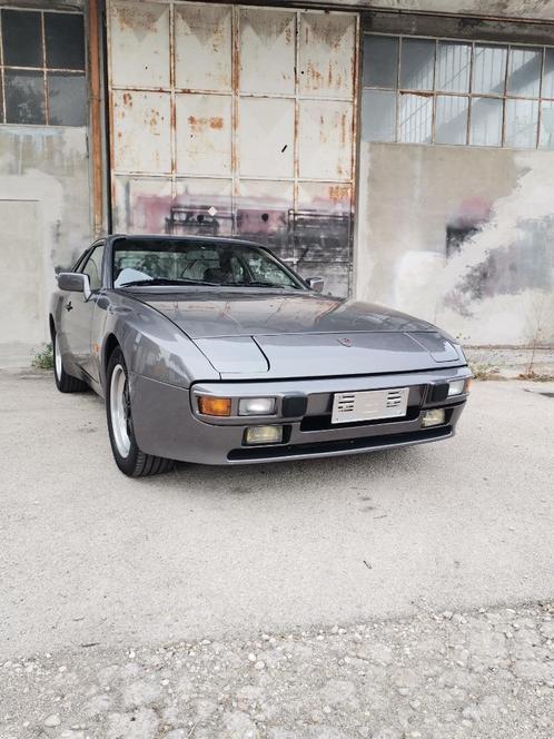 Porsche 944 2.5 Coupe Fase 1, Auto's, Porsche, Particulier, Benzine, Coupé, 3 deurs, Handgeschakeld, Zilver of Grijs, Grijs, Velours