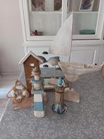 Set beach house style hout, Ophalen, Zo goed als nieuw