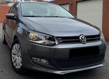 Volkswagen Polo Comfortline 1.2 tsi 57.500km!, Autos, 1197 cm³, Achat, Carnet d'entretien, Noir