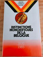 Borné - Distinctions honorifiques de la Belgique, Collections, Enlèvement ou Envoi