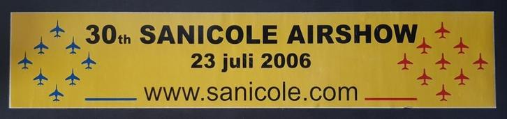 Autobanners Sanicole Airshow divers, Verzamelen, Militaria | Algemeen, Luchtmacht, Overige typen, Ophalen of Verzenden