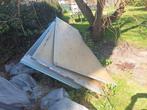 Plaques polycarbonate, Doe-het-zelf en Bouw, Platen en Panelen, Ophalen, Gebruikt, Overige materialen, 20 tot 50 mm