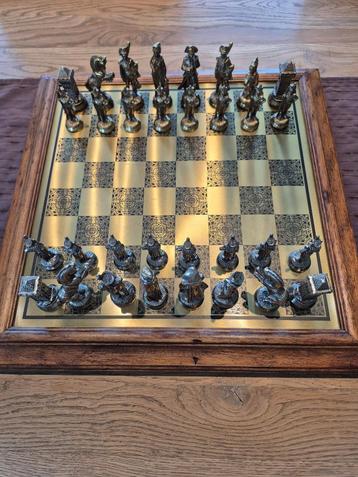 Vintage Schaakspel Napoleon beschikbaar voor biedingen