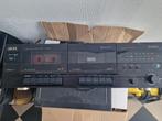 Akai HX-25W stereo double cassette deck, Ophalen of Verzenden, Zo goed als nieuw