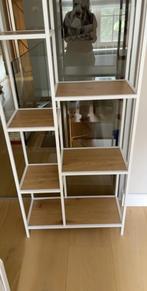 Open vitrine kast, Huis en Inrichting, Kasten | Kleerkasten, Ophalen, Gebruikt, 100 tot 150 cm, 50 tot 100 cm