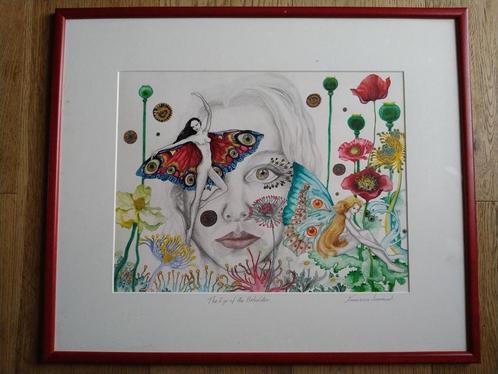aq francesca learmount, Antiek en Kunst, Kunst | Schilderijen | Klassiek, Ophalen of Verzenden