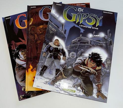 BD - GIPSY - 3 Tomes - Excellent état - Marini / Smolderen, Boeken, Stripverhalen, Gelezen, Complete serie of reeks, Ophalen