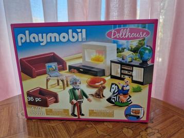 Playmobil huiskamer voor Dollhouse, Enlèvement, Neuf, Ensemble complet