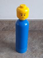 Blauw-gele LEGO-drinkfles 400 ml, Comme neuf, Enlèvement ou Envoi