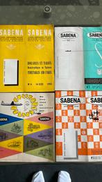 Oude Sabena-brochures, Verzamelen, Ophalen, Gebruikt