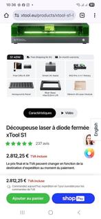 Xtool S1 40w packs deluxe sous garantie !!!, Hobby en Vrije tijd, Overige Hobby en Vrije tijd, Ophalen, Zo goed als nieuw