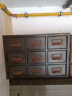 Vintage industriel meubles de métiers, Ophalen of Verzenden, Gebruikt