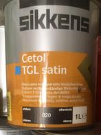 sikkens Cetol TGL satin ébène - en pot de 1ltr - 5 pots disp, Bricolage & Construction, Neuf, Moins de 5 litres, Autres couleurs