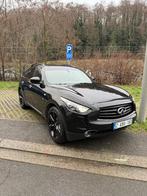 Infiniti QX70 3.0 D V6 Ultimate - TVA - Marchand, Auto's, Infiniti, Automaat, Euro 5, QX70, Zwart