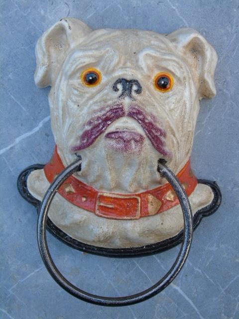 gietijzeren wandhanddoekhouder voor hondenkop, Tuin en Terras, Tuinwanddecoratie, Nieuw, Ophalen of Verzenden