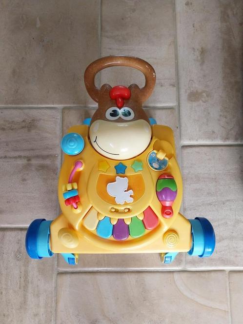 B-Kids Sit, Walk & Play 3-in-1 Loopwagen  - vanaf 6 maanden, Kinderen en Baby's, Speelgoed | Speeltafels, Gebruikt, Ophalen